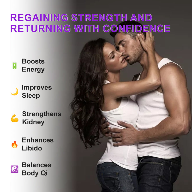 【✨Recharge Your Vitality】💎Newyuo® Ginseng Five Treasure Tea丨Chinese Herbal Formula(Maintain Kidneys, Regulate qi and blood, Replenish Energy&Promote the body to filter toxins)