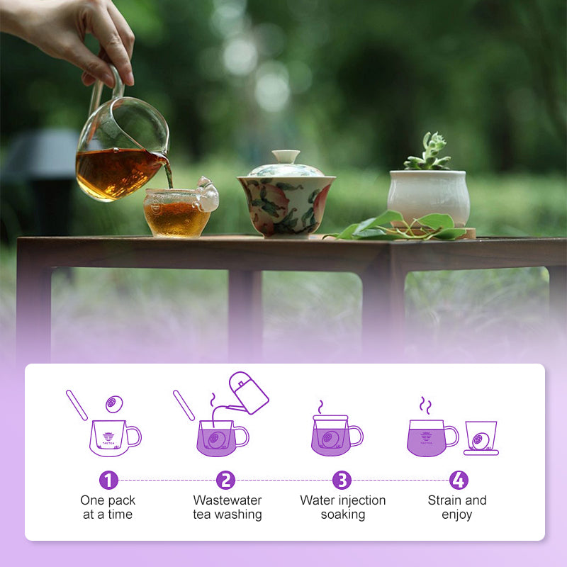 【✨Recharge Your Vitality】💎Newyuo® Ginseng Five Treasure Tea丨Chinese Herbal Formula(Maintain Kidneys, Regulate qi and blood, Replenish Energy&Promote the body to filter toxins)