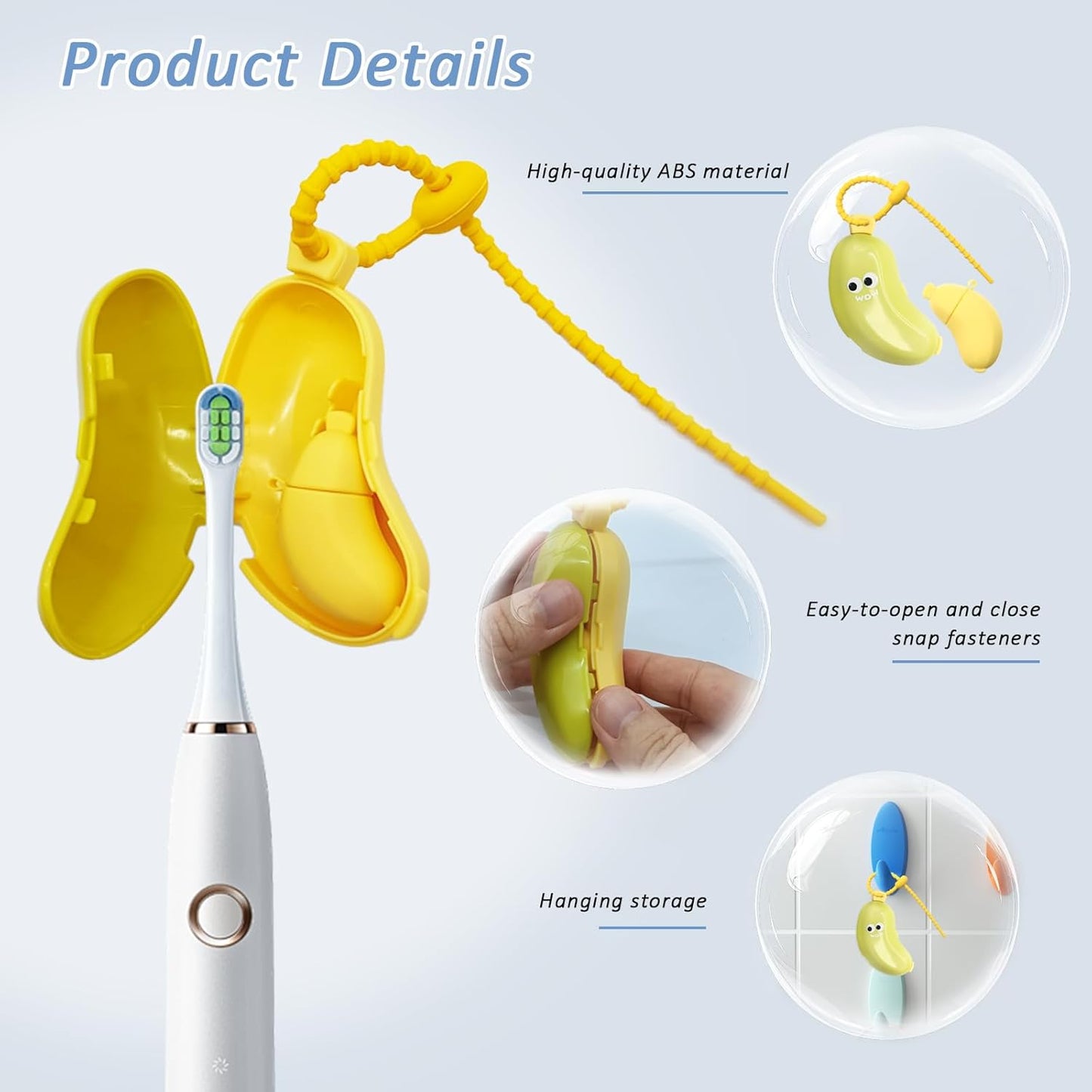 Banana Toothbrush Head Cover