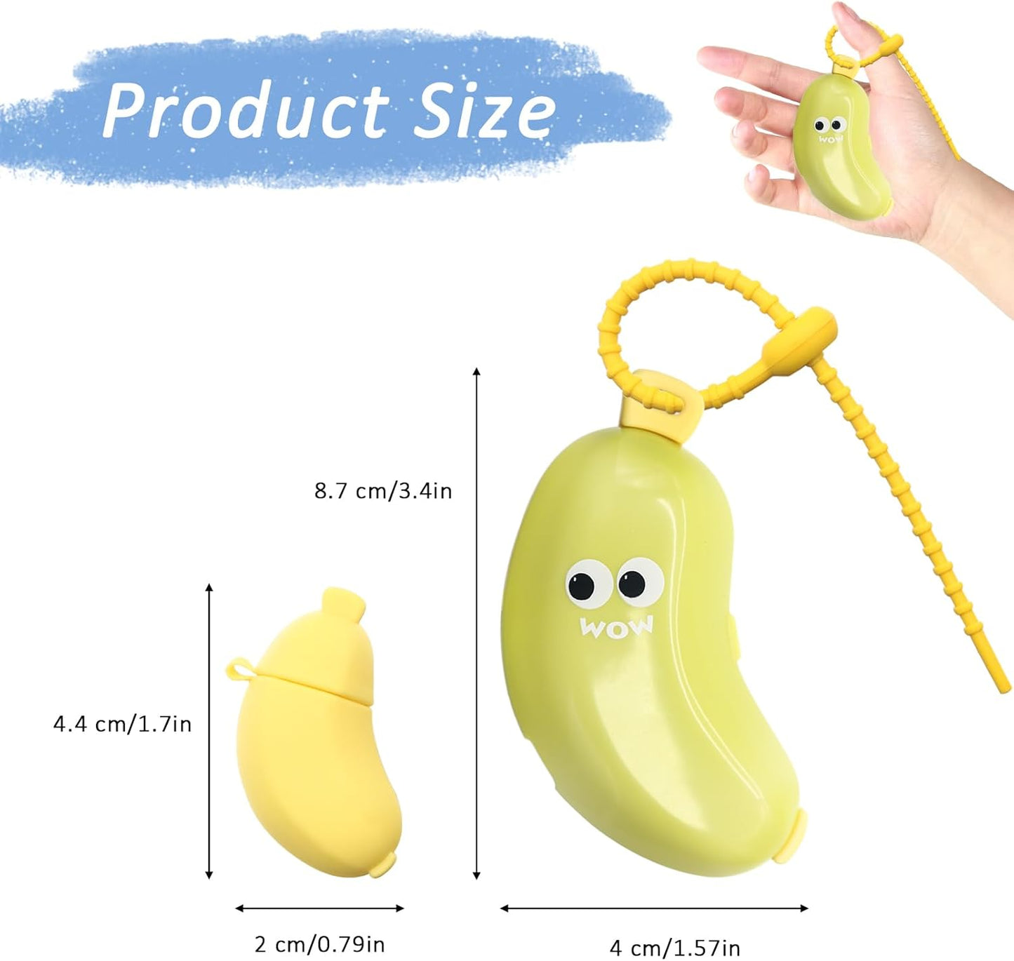 Banana Toothbrush Head Cover