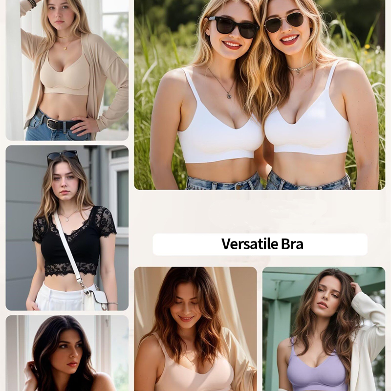 Women's Push Up Comfortable Smooth Bra