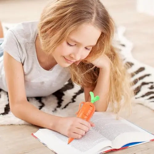 Carrot Voice Recorder Pen | 60-Second Recording & Smooth Writing（upsell）