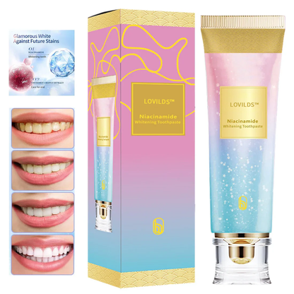 (✨BUY 3 GET 2 FREE🎁) LOVILDS™ Niacinamide Whitening Toothpaste