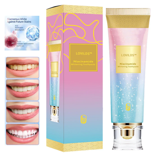 (✨BUY 3 GET 2 FREE🎁) LOVILDS™ Niacinamide Whitening Toothpaste