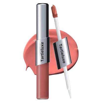 Perfect Twin Lip — Dual-Ended Liquid Lipstick with Velvet Matte Color and Glossy Shine - 904 City Pink - 2 Pieces