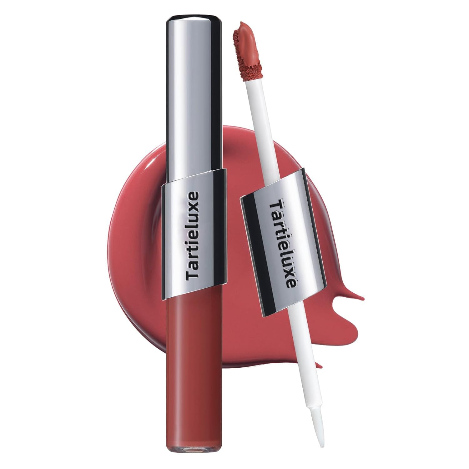 Perfect Twin Lip — Dual-Ended Liquid Lipstick with Velvet Matte Color and Glossy Shine - 905 Rosy High - 3 Pieces