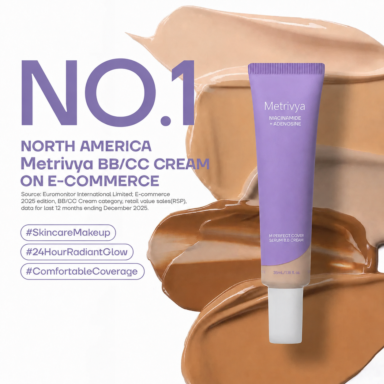 Metrivya™ Perfect Cover Serum BB Cream (35ml) ACE 2