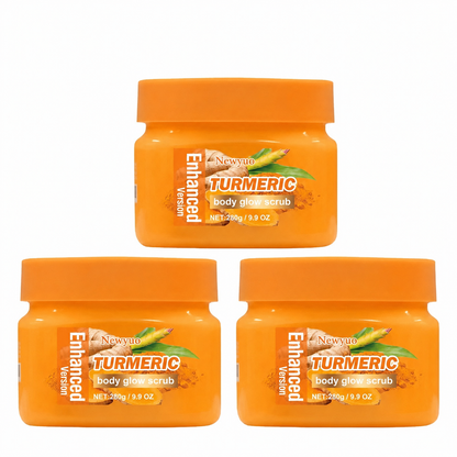 ✨ Turmeric Glow Scrub — Buff Away Dull, Rough Skin for a Softer, Smoother-Looking Glow 🧡