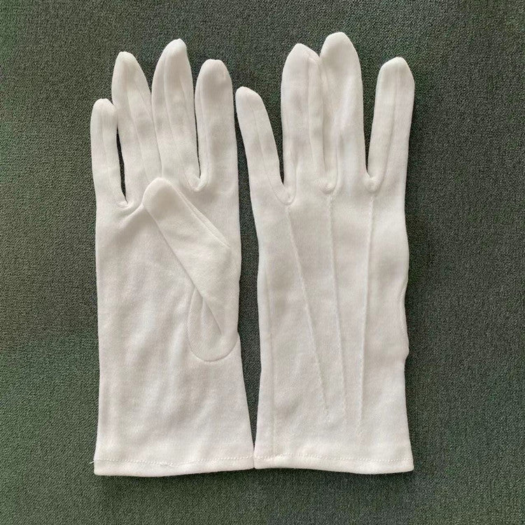 Three-Strap Buckle Grooming Gloves & Pure Cotton Three-Strap Gloves 10 pairs