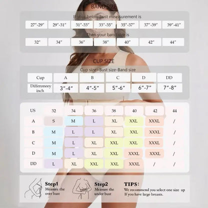 NESLEMY® Front-Closure Cross-Back Wireless Support Bra