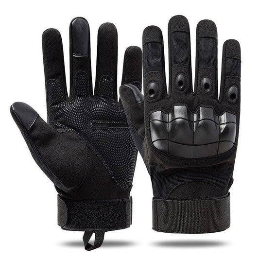 Tactical Full Finger Gloves - Soft Knuckle Protection