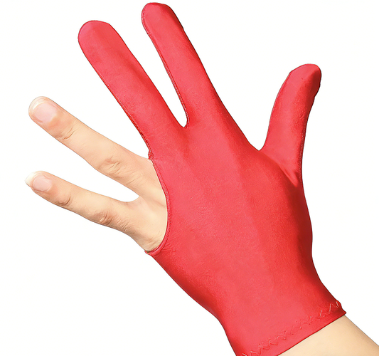 Three-fingered billiard gloves, thin and breathable  02