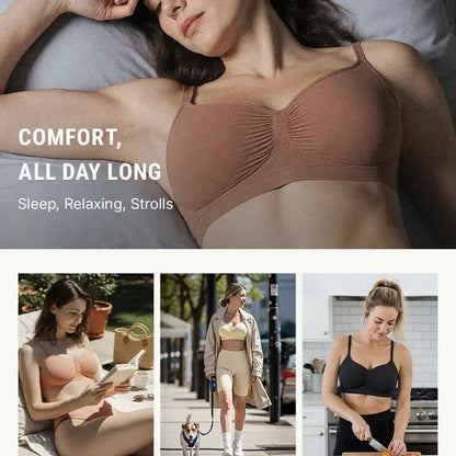Final 3 Hours: 60%OFF🔥 NESLEMY Women's Wireless Bra Comfort Bralettes
