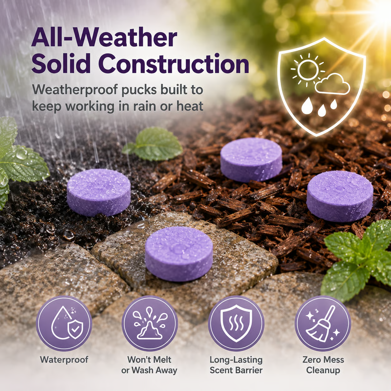 🏡 All-Natural Peppermint & Cinnamon Pest & Rodent Repellent Pucks🌿