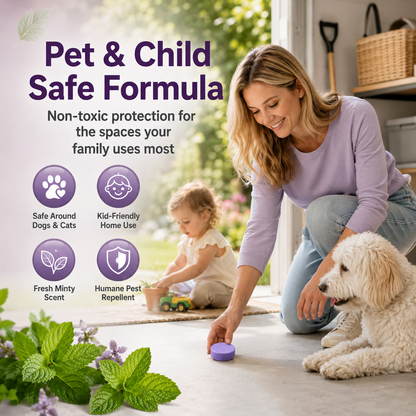 🏡 All-Natural Peppermint & Cinnamon Pest & Rodent Repellent Pucks🌿
