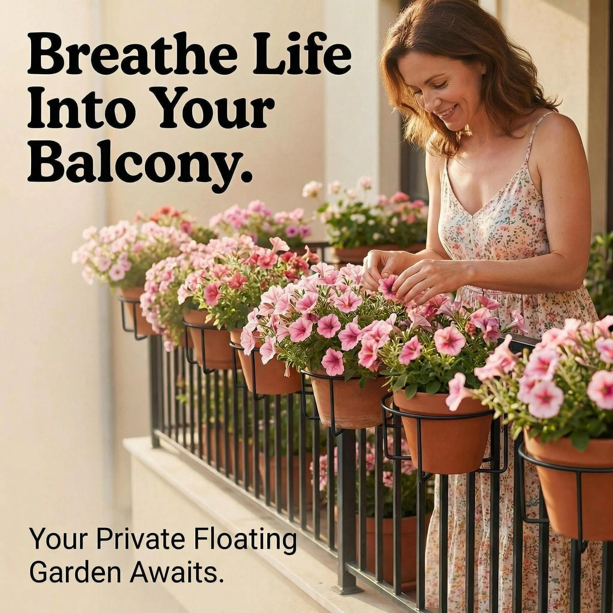🌸Railing Plant Hanger