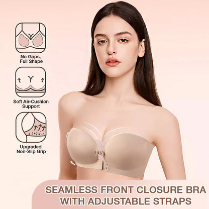 Final 3 Hours: 60%OFF🔥 NESLEMY Seamless Front Closure Bra With Adjustable Straps